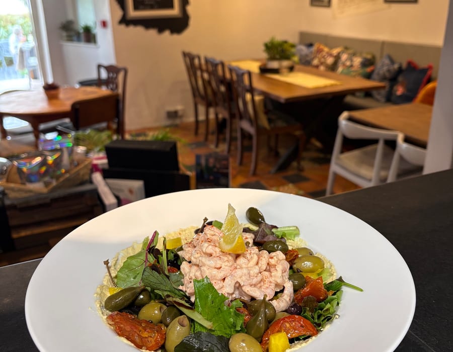 Fresh food at Blacksands restaurant Ilfracombe