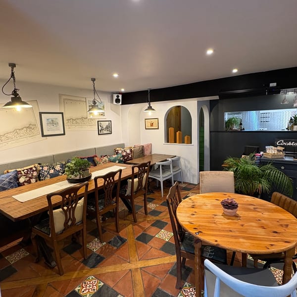 Blacksands bar and garden Ilfracombe North Devon